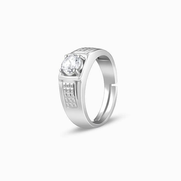 Giva 925 Silver Macho Ring For Him,Fixed Size,Indian - 20,| Gifts For Mens And Boys| With  : R01833
