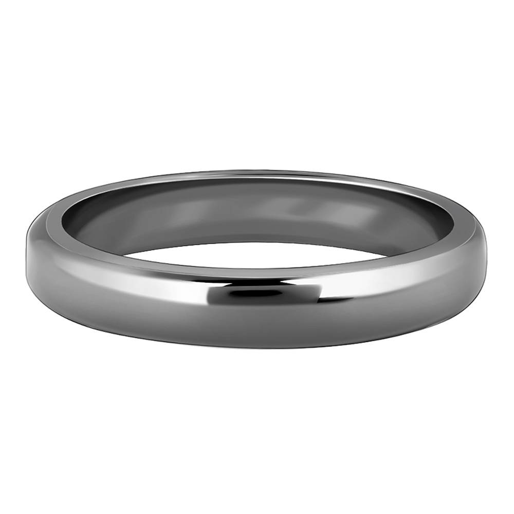 Giva 925 Silver Black Rhodium Solid Band For Him,Fixed Size, Indian - 17| Gifts For Men And Boys | With Certif : R01890_17