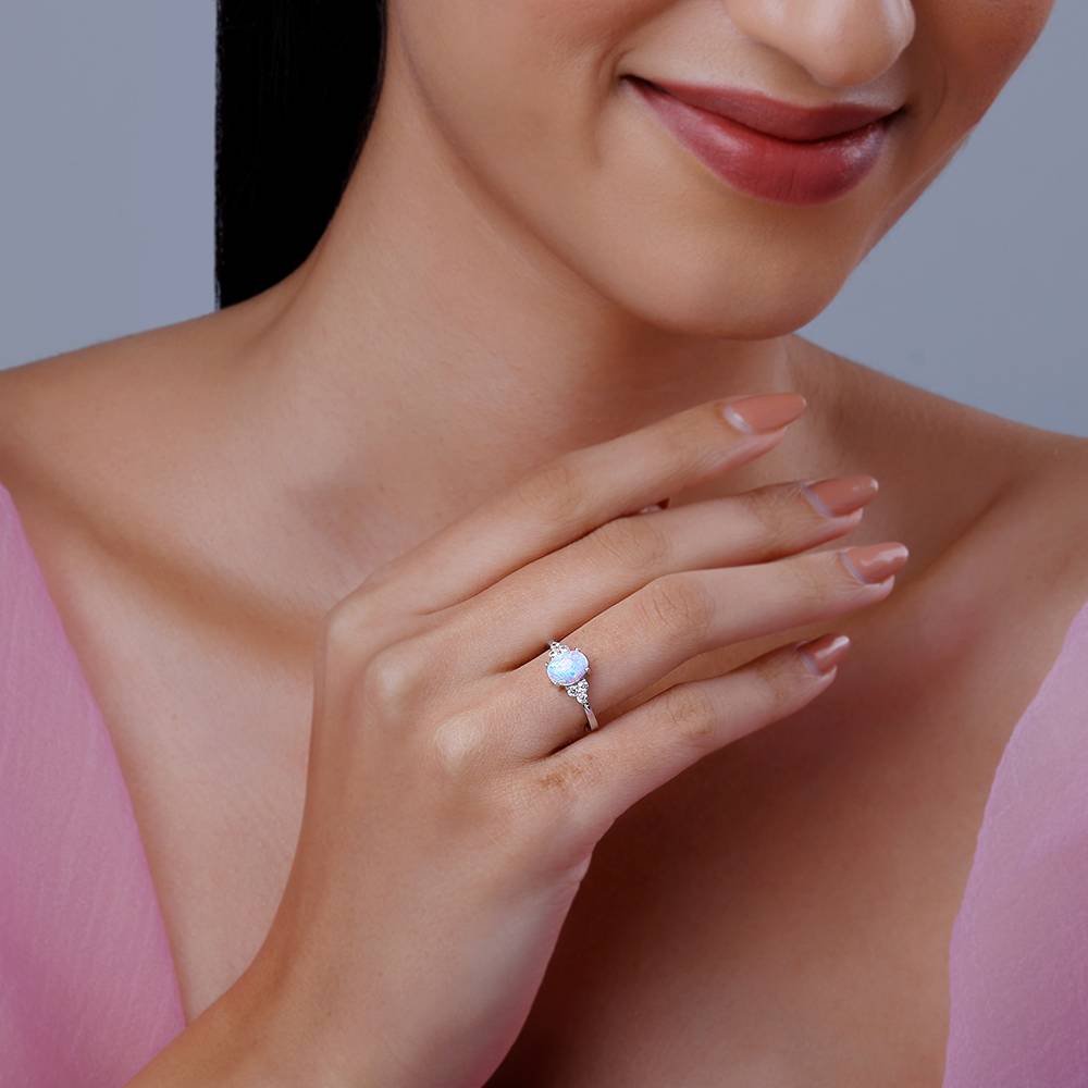 925 Silver The Beauty Ring : R01894