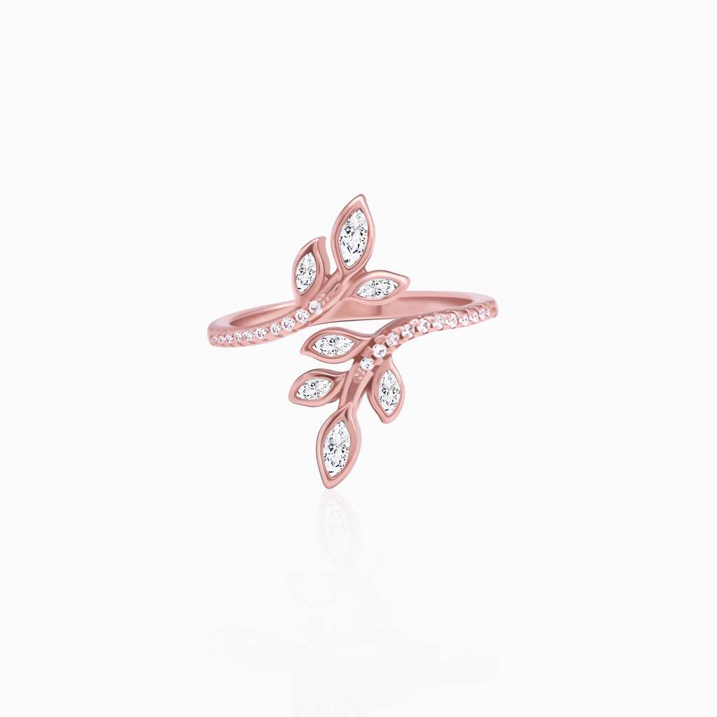 Rose Gold Pure Poise Ring : R0189