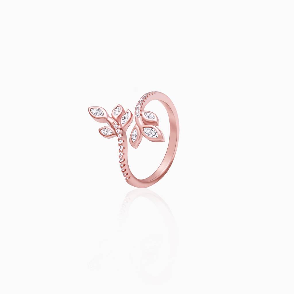 Rose Gold Pure Poise Ring : R0189
