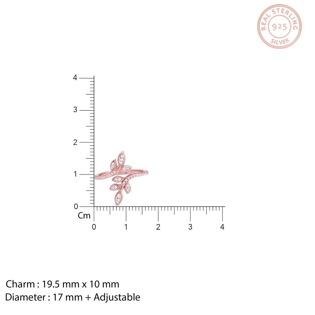 Rose Gold Pure Poise Ring : R0189