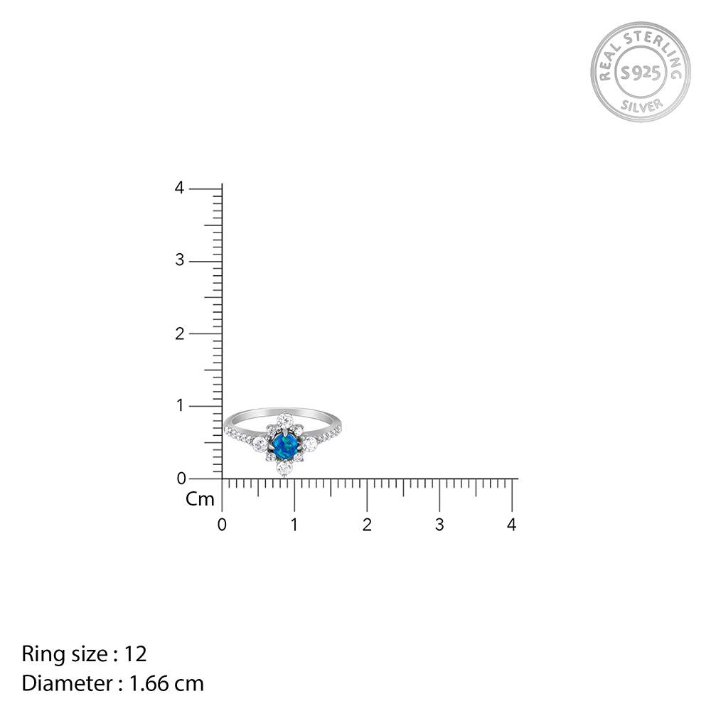 925 Silver You Go Girl Ring : R01902
