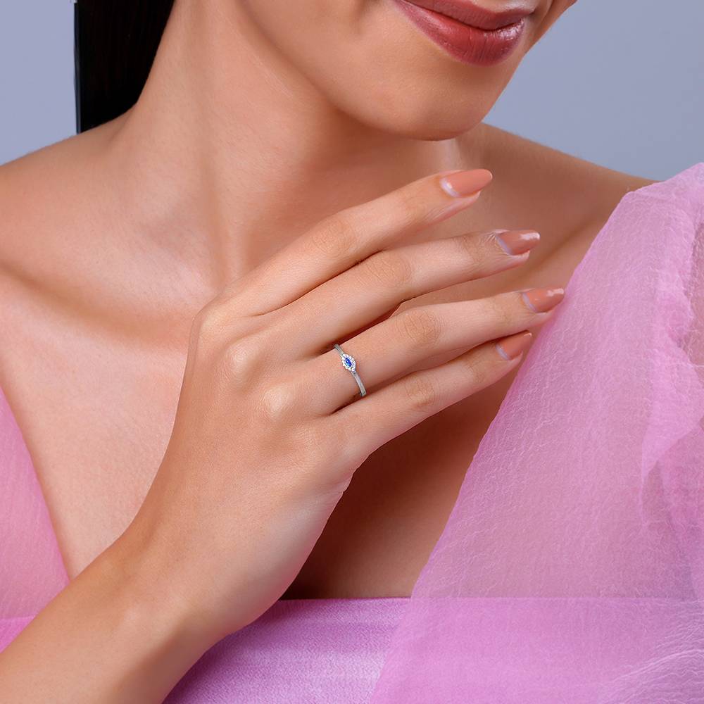 925 Silver She Shines Ring : R01904