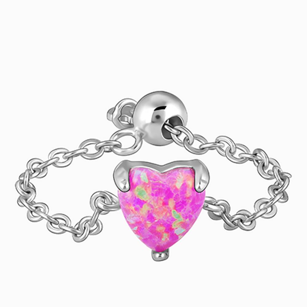 925 Silver Gypsy Heart Ring : R01908