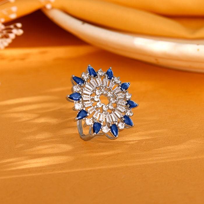 Silver Flourishing Ring : R01915