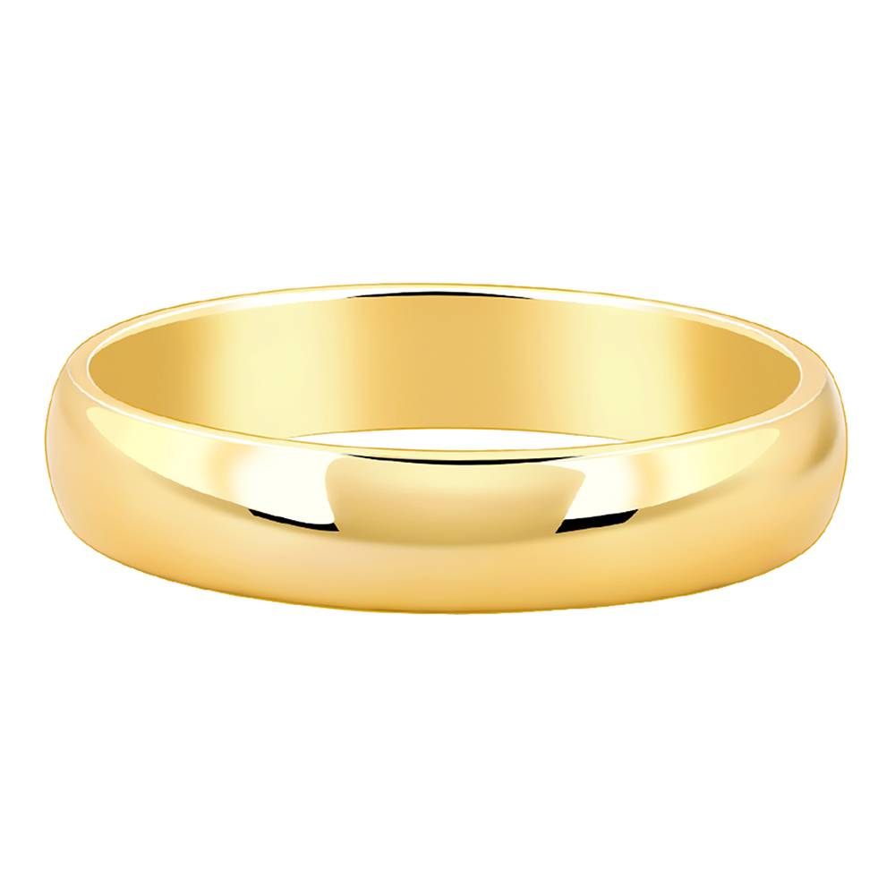 Giva 925 Silver Golden Classic Band For Him,Fixed Size,Indian - 17 : R01930_17