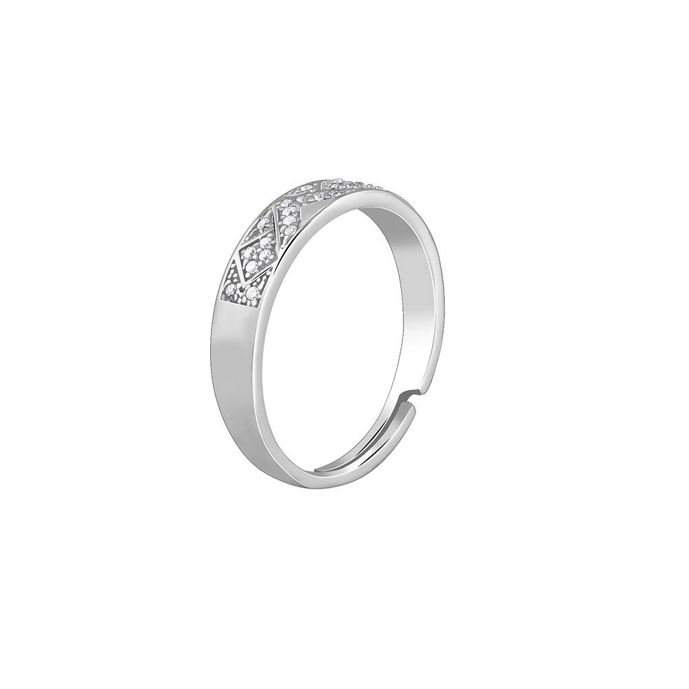 Giva 925 Silver Modern Minimalism Ring For Him : R01934_20
