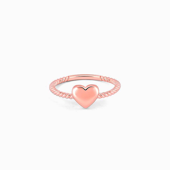 Giva 925 Silver Rose Gold Purely Yours Ring : R01938