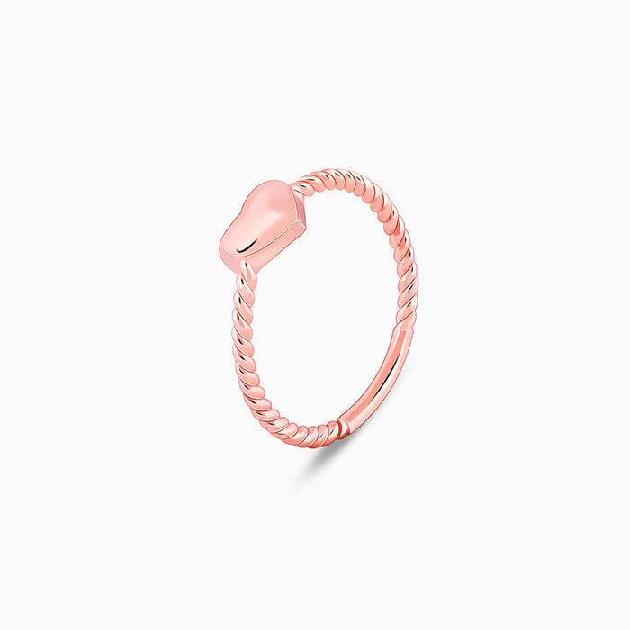 Giva 925 Silver Rose Gold Purely Yours Ring : R01938