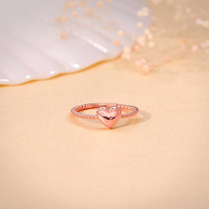 Giva 925 Silver Rose Gold Purely Yours Ring : R01938