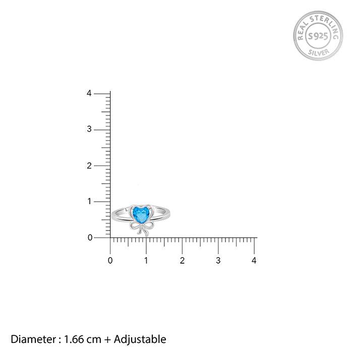 Giva 925 Silver Bonded Hearts Ring : R01940