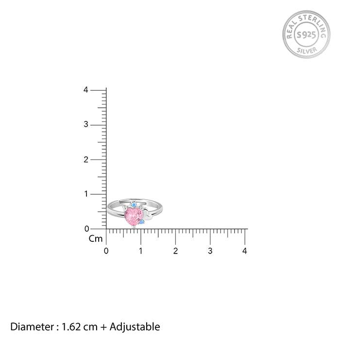 Giva 925 Silver Heartina Ring : R01946