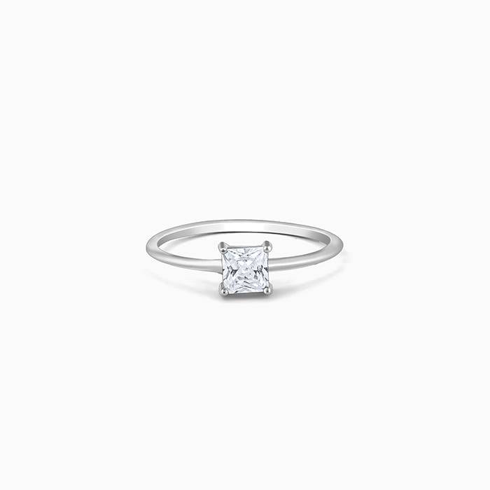 Silver Cubic Beauty Ring : R01962