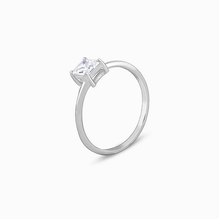 Silver Cubic Beauty Ring : R01962