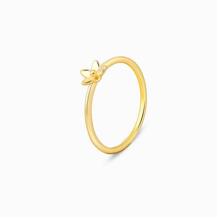 Golden Dendrobium Ring : R01969