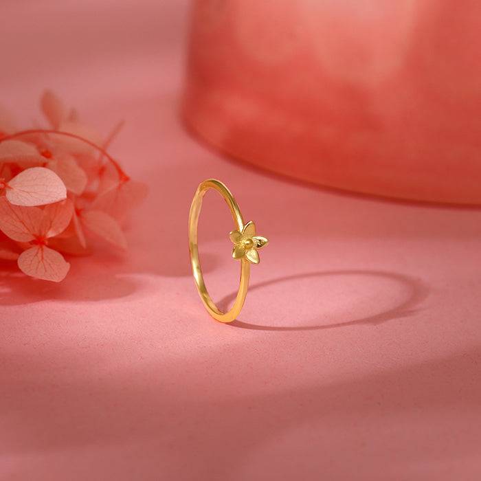Golden Dendrobium Ring : R01969