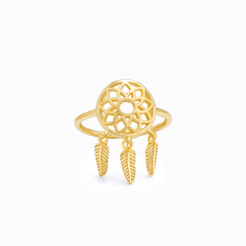 Golden Wind Chime Ring : R0196
