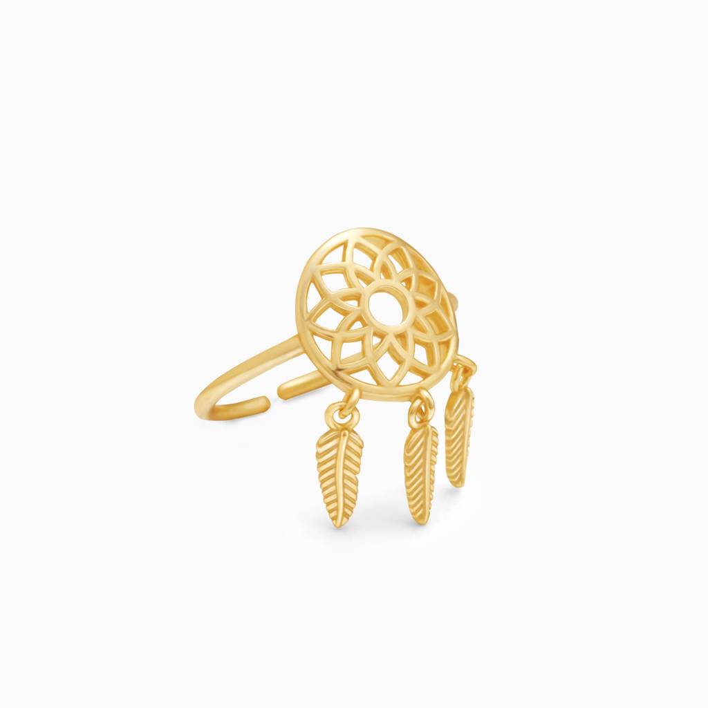 Golden Wind Chime Ring : R0196