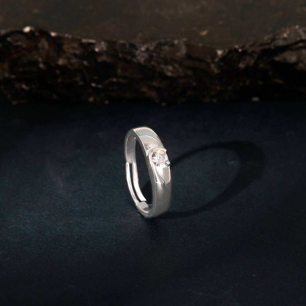 925 Silver Fibonacci Flow Ring For Him : R01973_20