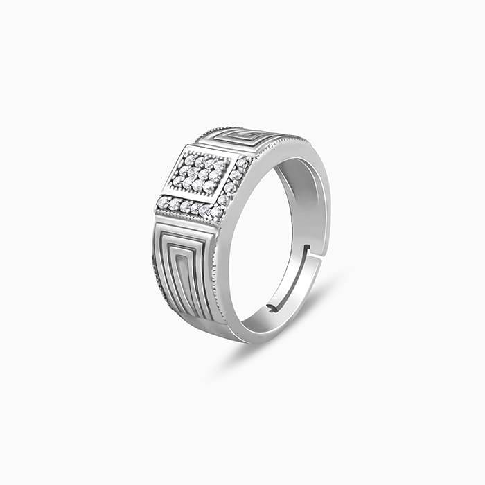 Silver Stallion Ring For Him : R0198