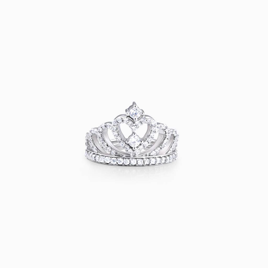 Silver Dazzling Princess Diaries Ring : R0199