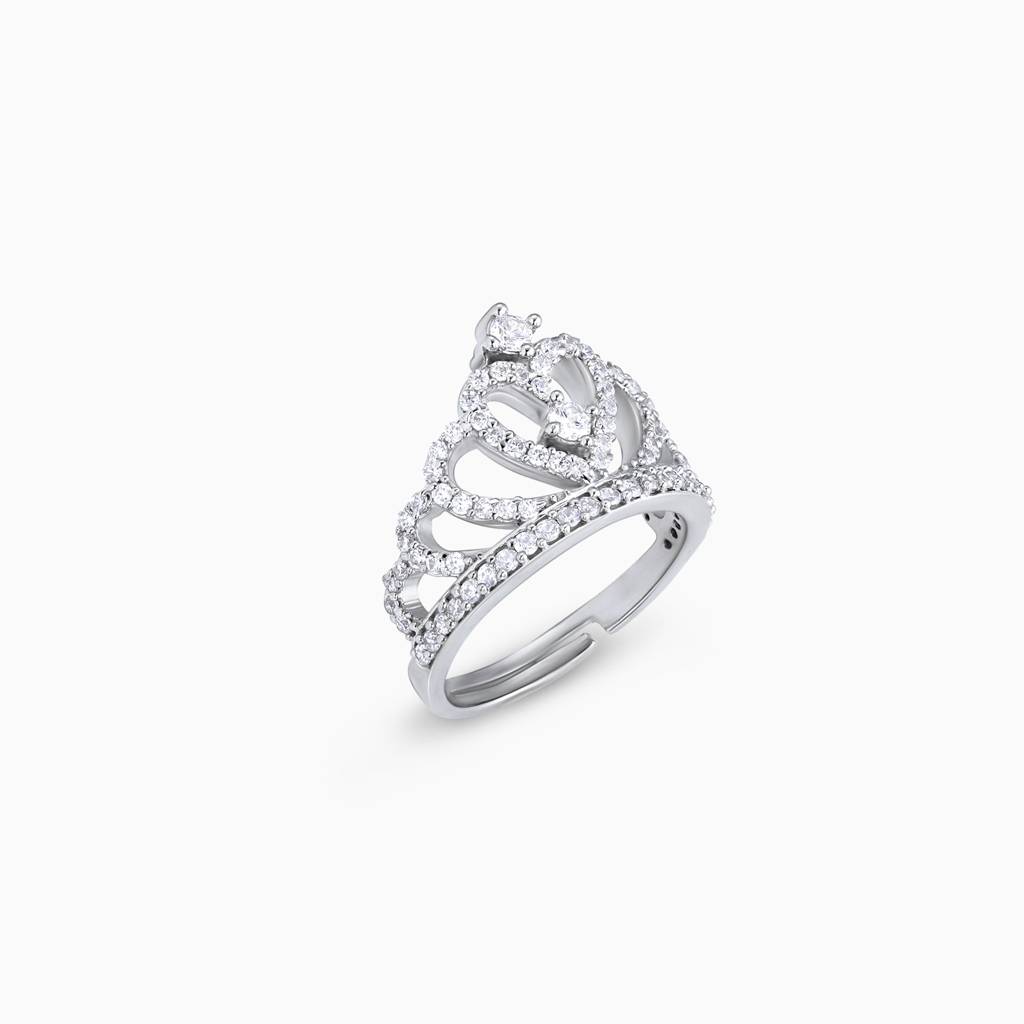 Silver Dazzling Princess Diaries Ring : R0199