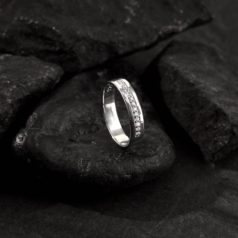 Giva 925 Silver Simple Serenity Men'S Ring Warranty : R02027_20
