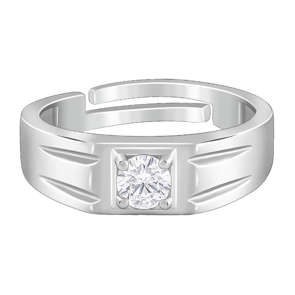 925 Silver Charm Away Ring For Him : R02071_22