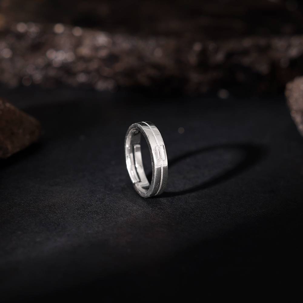 925 Silver Majesty Band For Him : R02076_17
