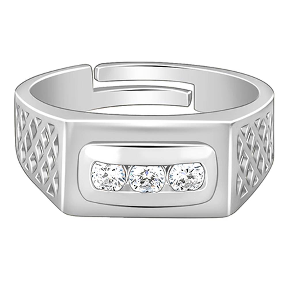 925 Silver Tsar Ring For Him : R02081_17