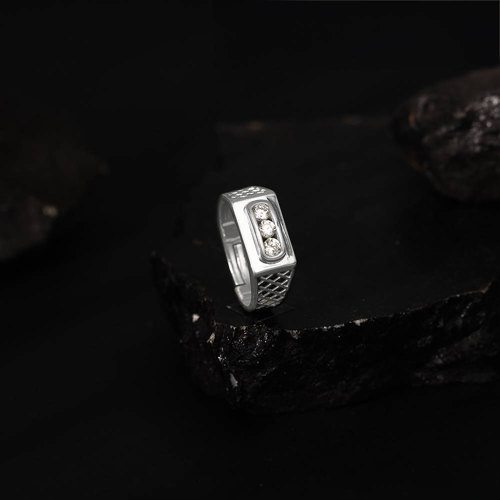 925 Silver Tsar Ring For Him : R02081_17