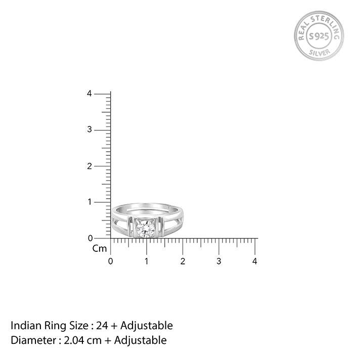925 Silver Rock-Solid Ring For Him |Gifts For Men & Boys : R02084_24