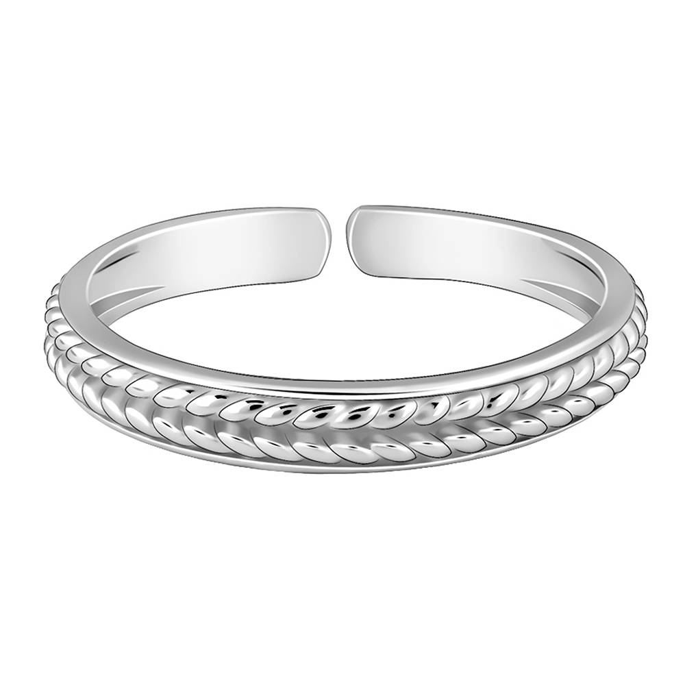 Giva 925 Silver Czar Ring For Him, Adjustable Fixed Size,Indian - 17 | Gifts For Mens And Boys| With Certificate O : R02100_17