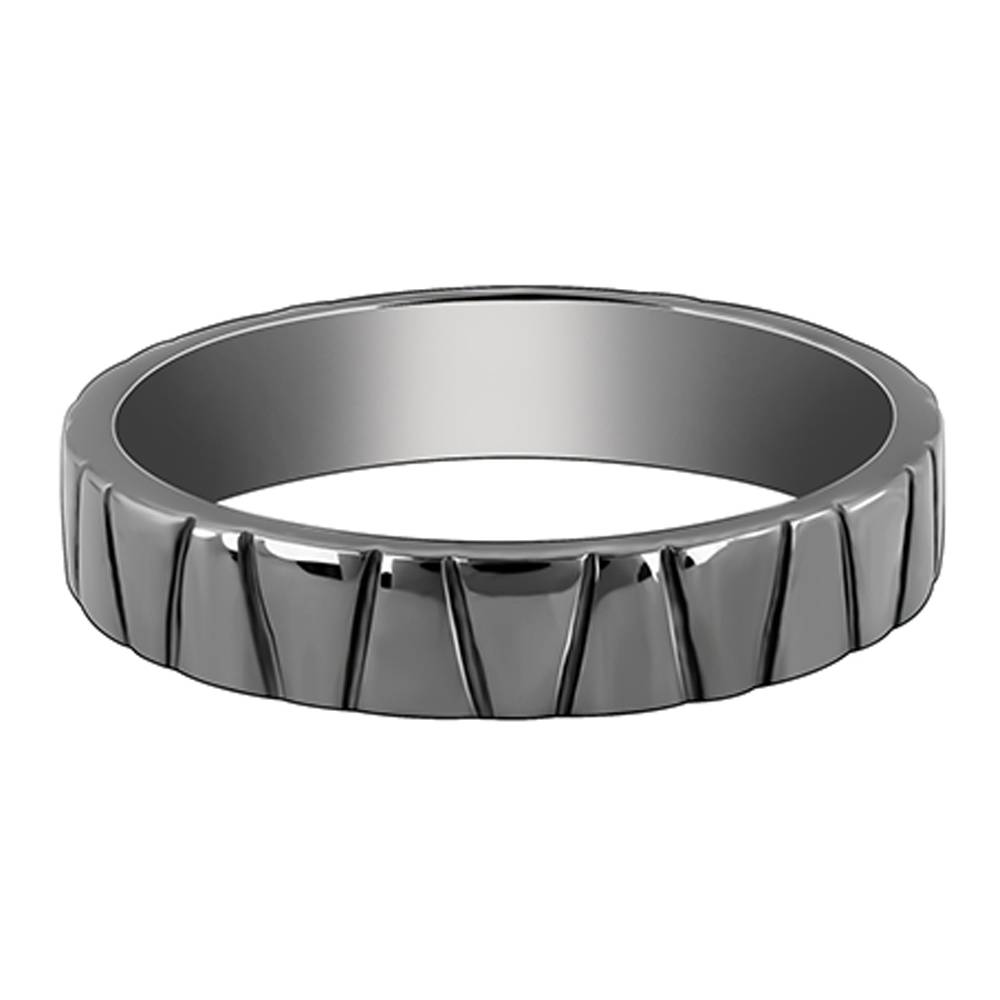 Giva 925 Silver Black Rhodium Knight Ring For Him,Fixed Size,Indian - 20 | Gifts For Mens And Boys| With Certifica : R02136_20