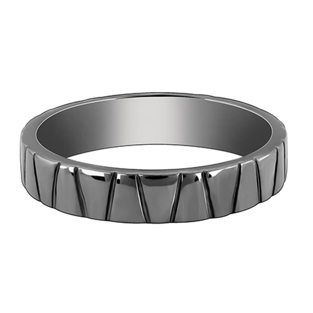 Giva 925 Silver Black Rhodium Knight Ring For Him,Fixed Size,Indian - 17 | Gifts For Mens And Boys| With Certifica : R02136_17
