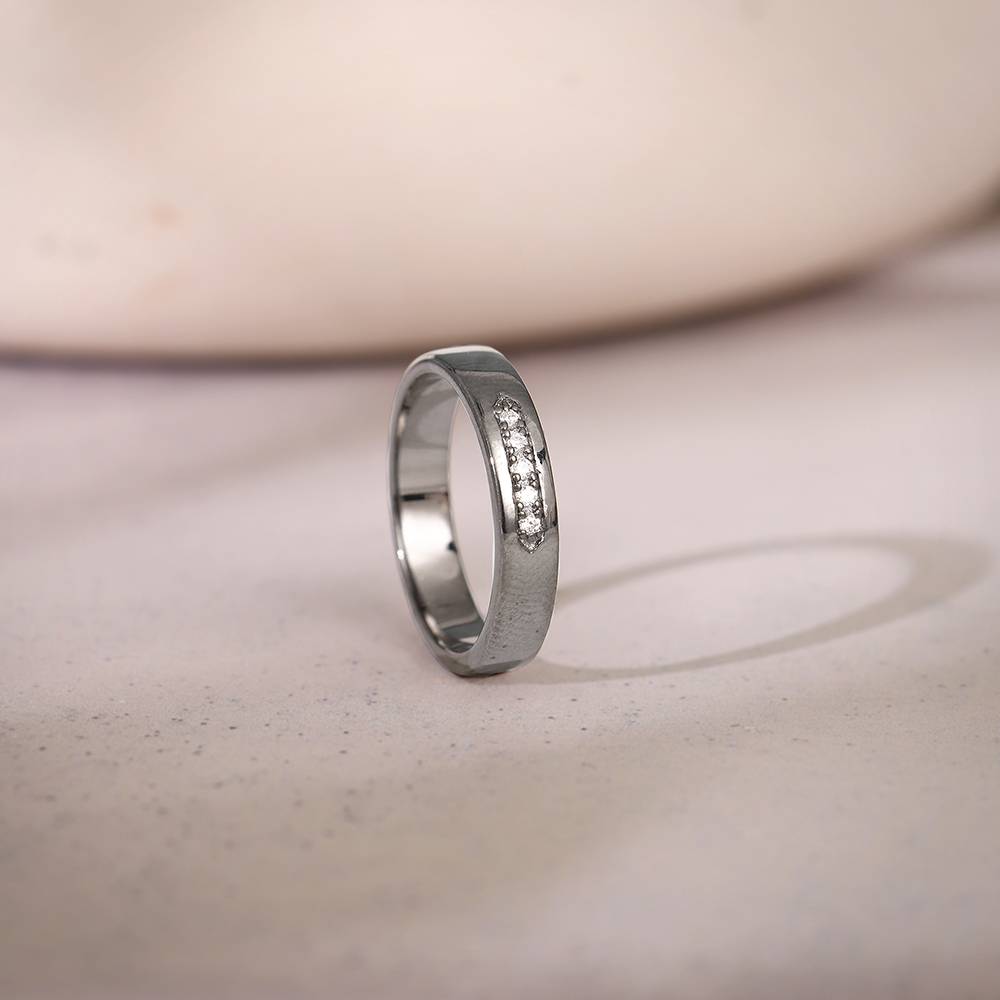 Giva 925 Silver Black Rhodium Imperator Ring For Him,Fixed Size,Indian - 20 | Gifts For Mens And Boys| With Certif : R02143_20