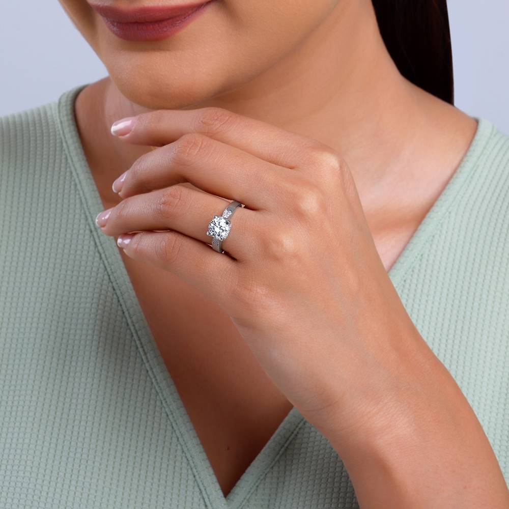 Giva 925 Silver All About Love Ring, Adjustable | Gifts For Women And Girls | With Certificate Of Authenticity And 92 : R02146