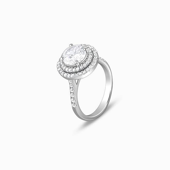 Giva 925 Silver Olga Ring,Fixed Size,Indian - 12 : R02188