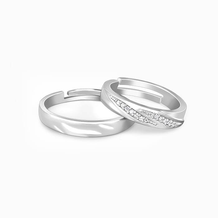 Anushka Sharma Silver Vintage Couple Band : R021