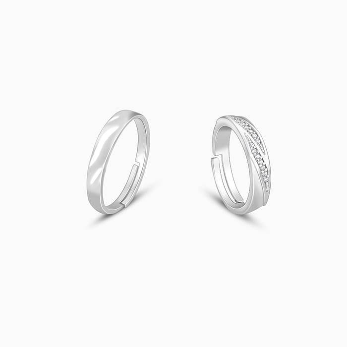 Anushka Sharma Silver Vintage Couple Band : R021