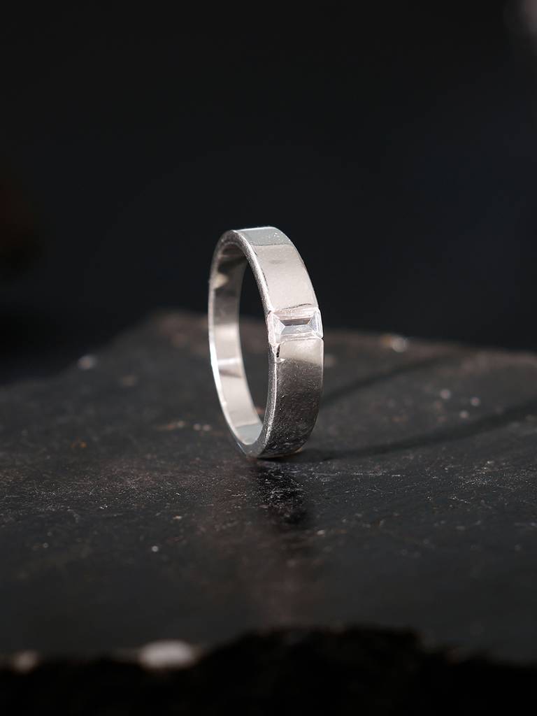 Giva 925 Silver Blaze Ring For Him,Fixed Size : R02215_17