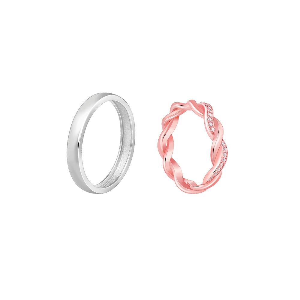 Dual Tone Soul Sync Couple Band : R02227