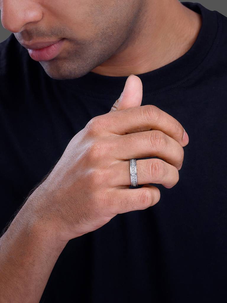 Giva 925 Silver Imperium Ring For Him : R02229_17