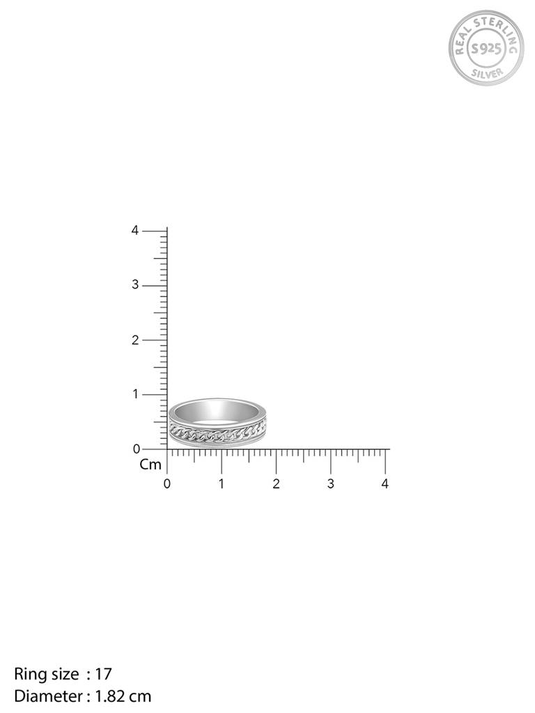 Giva 925 Silver Imperium Ring For Him : R02229_17