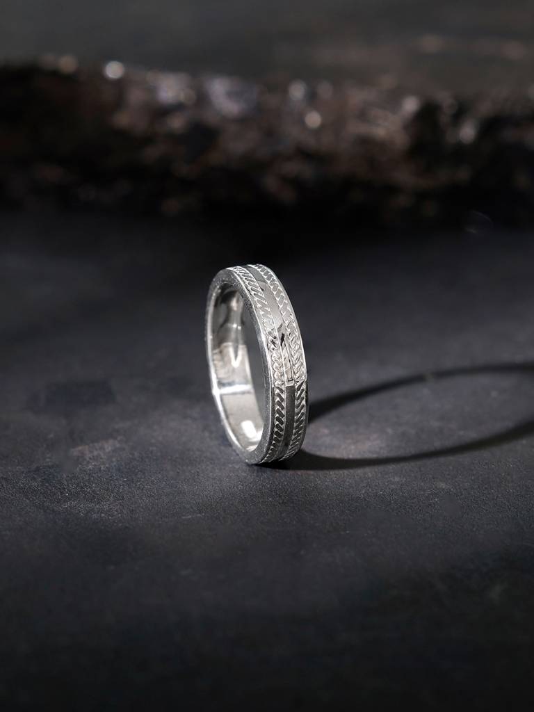 Giva 925 Silver Inferno Ring For Him : R02230_17
