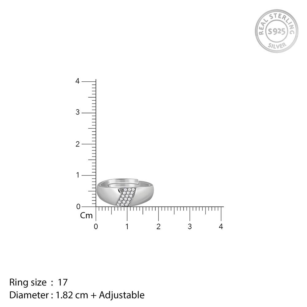 925 Silver Rei Ring For Him : R02244_17