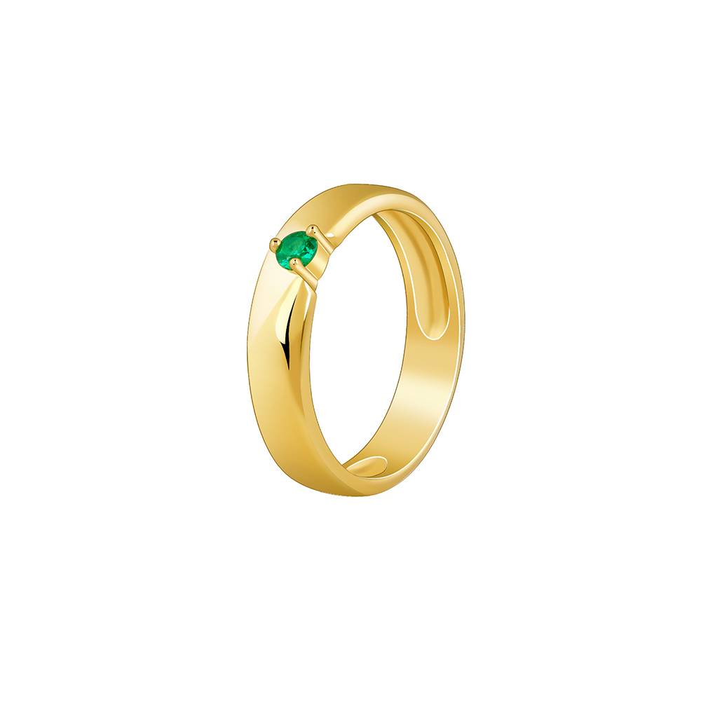 925 Golden Saá¹Ta Ring For Him : R02246_17