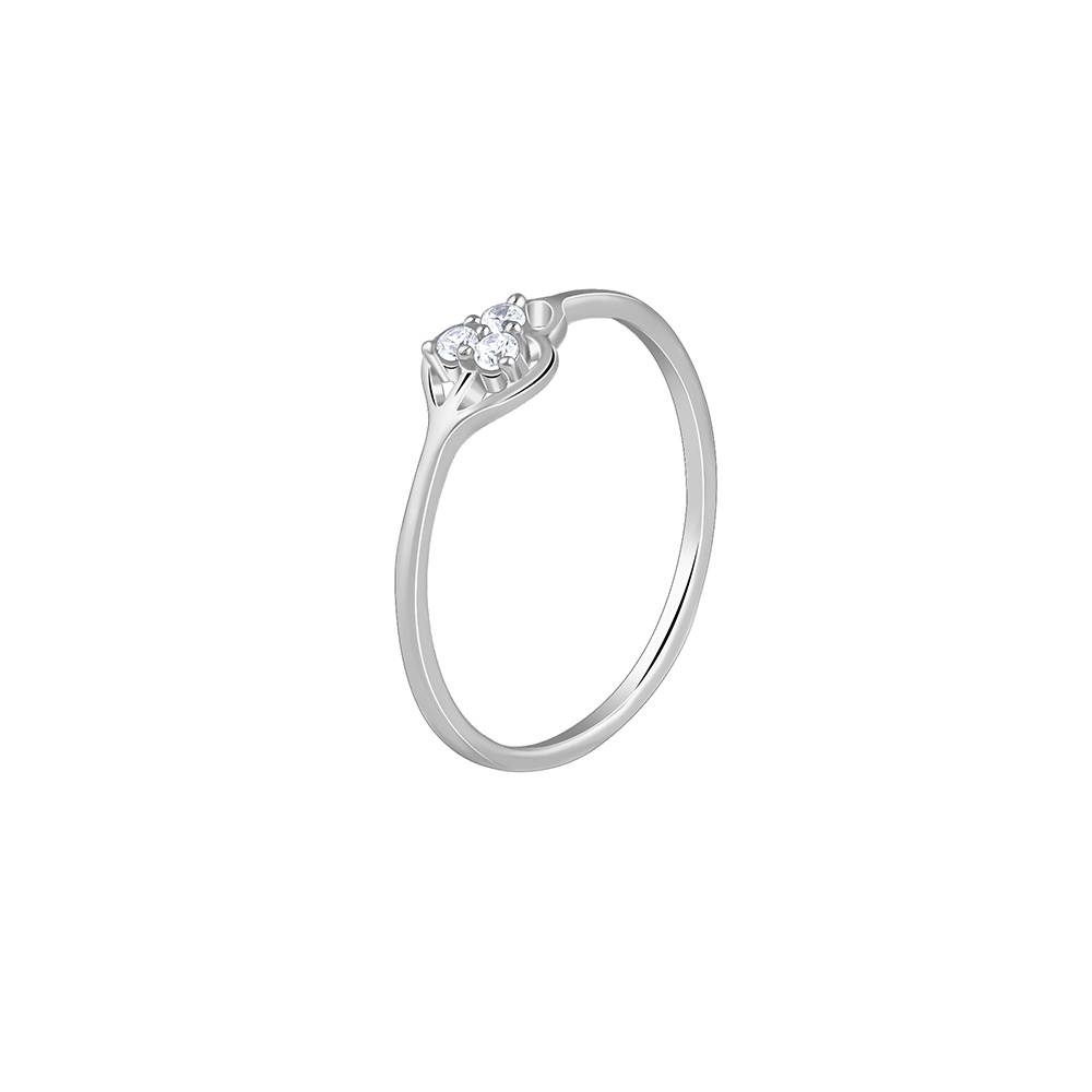 Silver Clover Ring : R02254