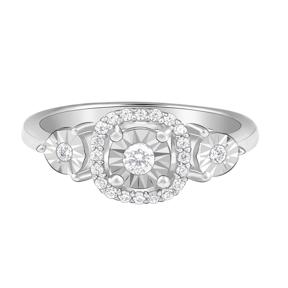 925 Silver Gracious Look Ring,Fixed Size,Indian - 12 : R02270
